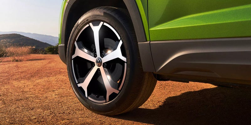 2026 Volkswagen Taos wheel detail