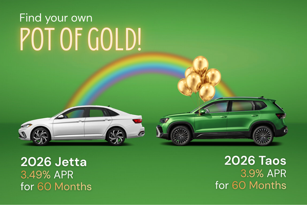 Jetta & Taos Pot of Gold!
