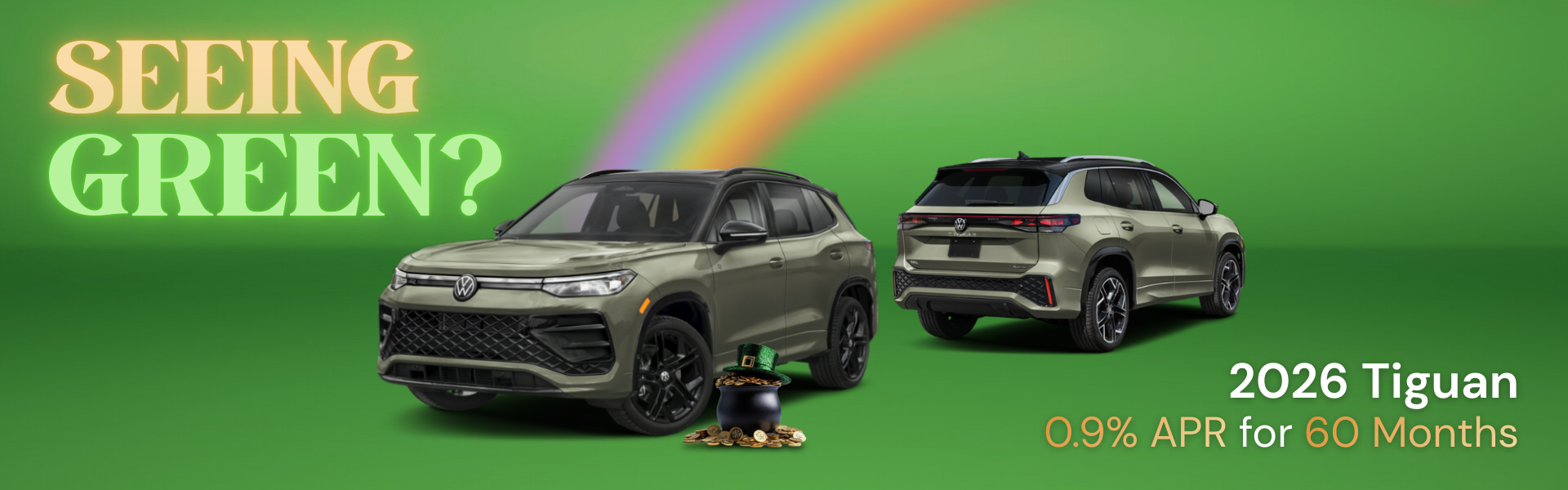 Tiguan Seeing Green?