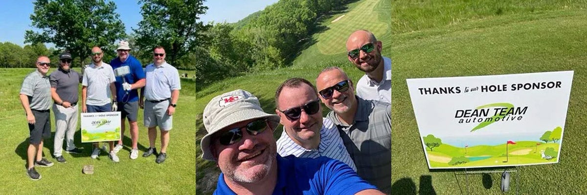 Dean Team sponsorship at LDA Golf tournament